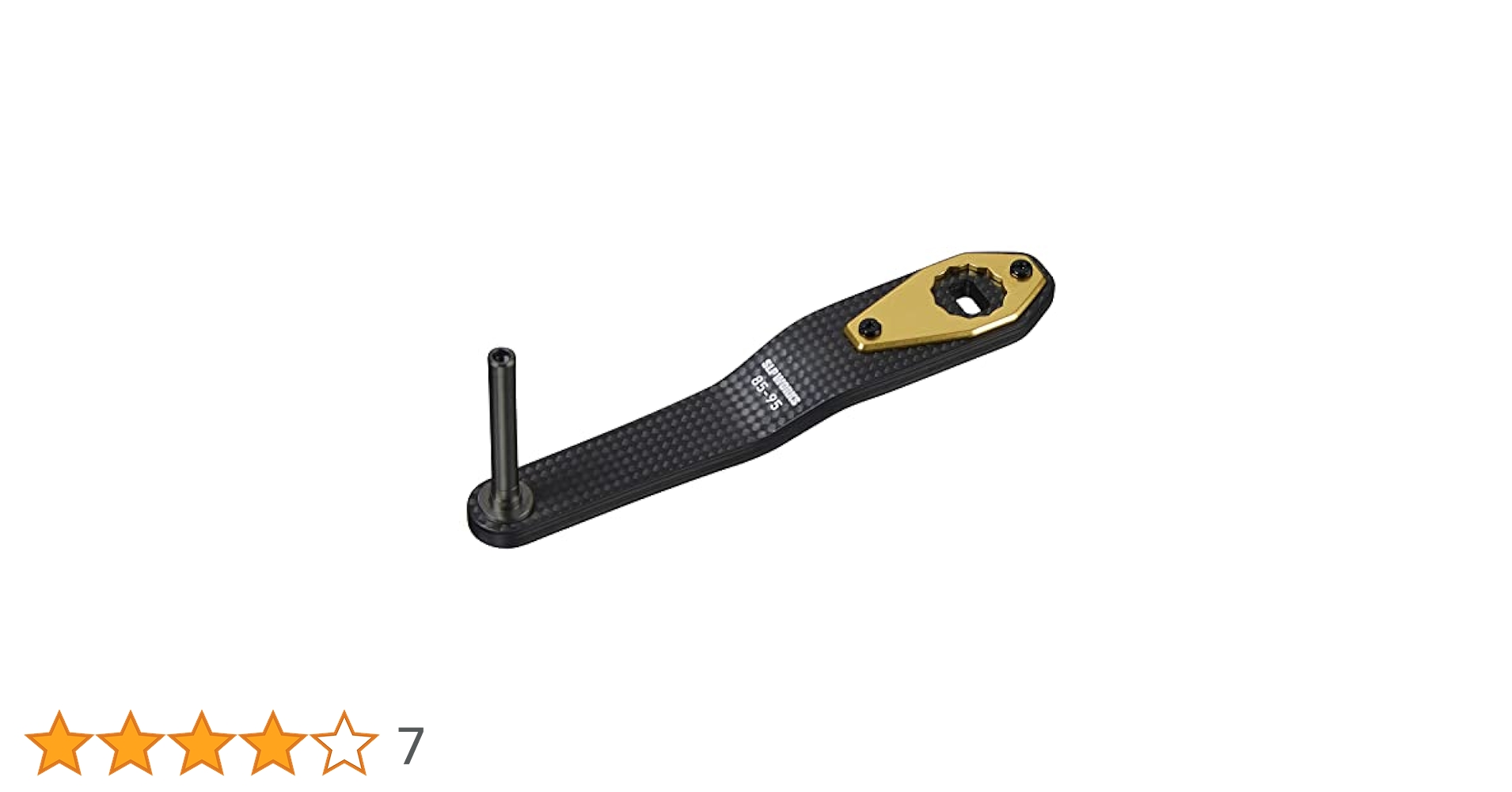 SLPWORKS、エスエルピーワークス、85mm カーボンクランクハンドル、美品 85mm CARBON CRANK HANDLE SET│SLP WORKS